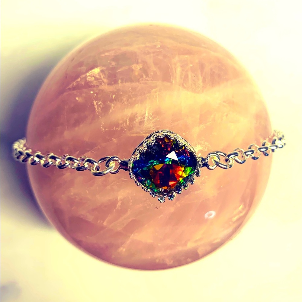 Swarovski Cushion Bracelet